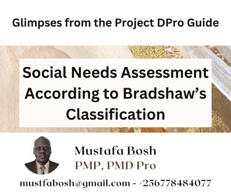 Social Needs Assessment According to Bradshaw’s Classification
